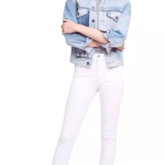 Citizen of Humanity Anthropologie Sculpt Carlie Crop High Rise Skinny Jean Sz 30 - Picture 1 of 16